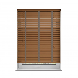 50mm Golden Oak Timberlux Blinds 